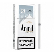 Армянские сигареты "Ararat Exclusive" Slims 100mm "GRAND TABACCO"