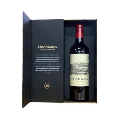 Вино коллекционное "Гранд Карас" красное сухое 15% 0,75л.