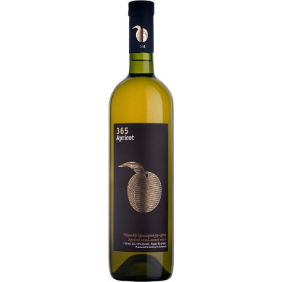Вино «365 Абрикос» полусладкая 12% 0,75л.