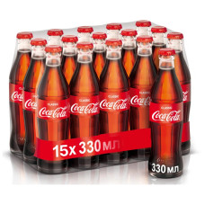 Кока-Кола 0,33*15классик стб газ